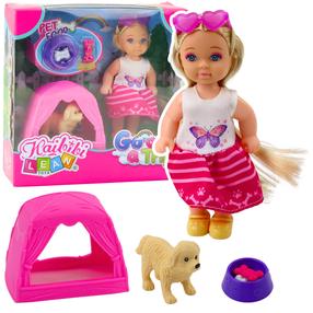 Nukk aksessuaaridega Lean Toys Kaibibi Go On Trip, 12 cm, mitmevärviline