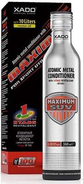 Atoomiline metalli konditsioneer Xado 1 Stage Maximum SUV, 360 ml