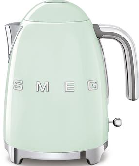 Elektriskā tējkanna Smeg KLF03PGEU, 1.7 l, zaļa krās.