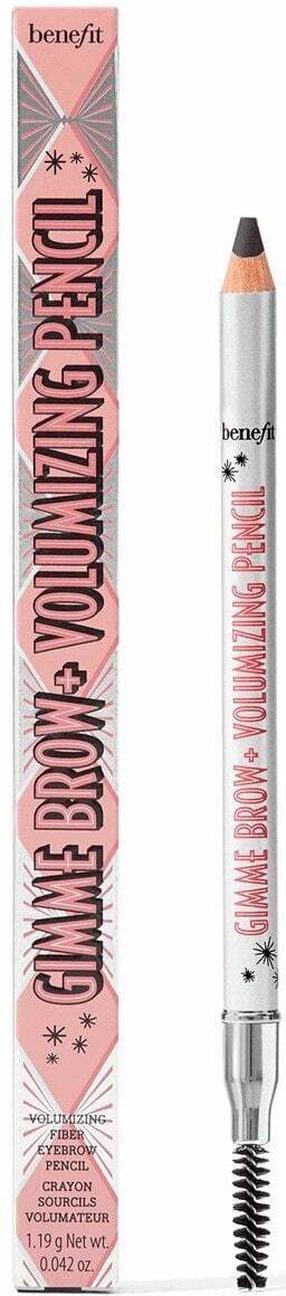 Antakių pieštukas Benefit Gimme Brow+ Volumizing, 1.19 g, juoda sp. 06 cool soft black