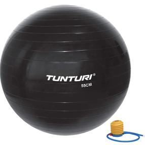 Vingrošanas bumbas Tunturi Gym Ball 14TUSFU286, melna krās., 90 cm