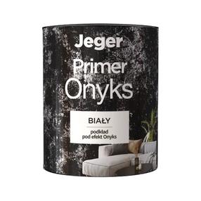 Grunts, sienas Jeger Onyks Primer White, balts krās., 1 l