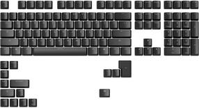 Klaviatūros dangtelis Glorious GMMK ABS Doubleshot V2 US Base Kit 123 keys, juoda sp.