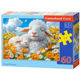 Dėlionė Castorland Sweet Dreams 066308, 23 cm x 32 cm, 60 vnt., įvairių spalvų