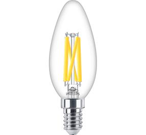 Лампочка Philips LED, B35, 2200 - 2700 °К, E14, 5.9 Вт, 806 лм