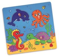 Dėlionė VIGA Sea Animals, 4 vnt.