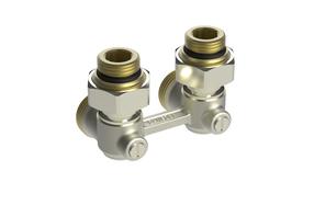 Ventiil Danfoss, sulgur/nurk, küttesüsteemidele, 1/2 tolli - väliskeere, 3/4 tolli - väliskeere