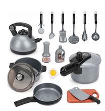 Žaisliniai virtuvės reikmenys Kitchen Utensil Set, pilka sp.