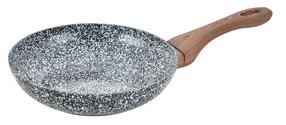 Keptuvė King Hoff Granit Wood KH-1028, Ø 24 cm, aliuminis/mediena