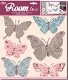 Декоративная наклейка Marko Butterflies 2, 16.5 см x 14 см