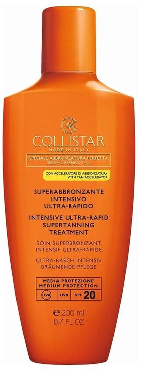 Savaiminio įdegio priemonė Collistar Intensive Ultra Rapid Super Tanning Treatment, 200 ml