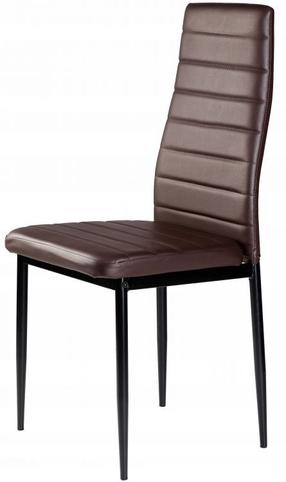 Kėdžių rinkinys ModernHome DC855-4, matinė, ruda sp., 49 cm x 42 cm x 98 cm, 4 vnt.