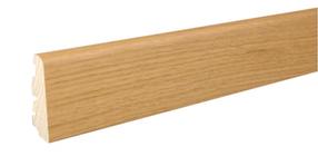 Плинтус Domoletti 534491, 250 см x 5.8 см x 1.9 см x 5.8 см, дубовый цв.
