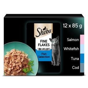 Влажный корм для кошек Sheba, 1.02 кг, 12 шт.