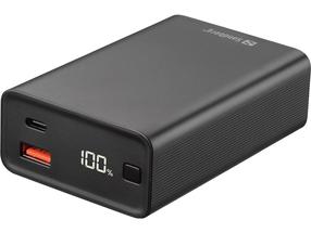 Nešiojamas įkroviklis (Power bank) Sandberg Travel Powerbank, 20000 mAh, 22.5 - 65 W, juoda sp.