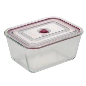 Dėžutė maistui Jata HREC4201, 0.800 l, 17 cm x 12.5 cm, skaidri sp./rožinė sp.