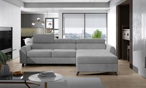 Kampinė sofa Mariall Monolith 84, pilka sp., dešininė, 190 x 300 cm x 98 cm