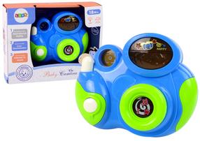 Детский фотоаппарат Lean Toys Baby, 14 см, синий цв.