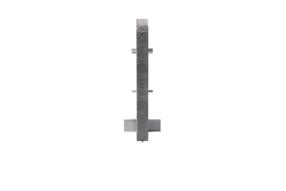 Grindjuosčių jungtis Cezar MasterLine W-PS-LL2ML60-M520, 1.6 cm x 6 cm x 1.5 cm, antracito sp., 2 vnt.