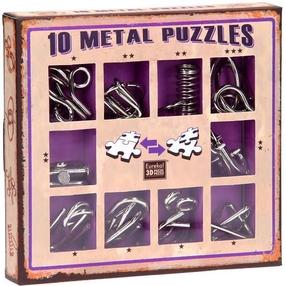 Головоломки EUREKA! 10 Metal Puzzle