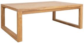 Kafijas galdiņš Home4you Serenity, brūna krās., 120 cm x 80 cm x 45 cm