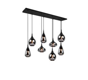 Светильник навесной Trio Lumina 317000832, E14, 6 x 40 Вт, черный цв. / черный цв.