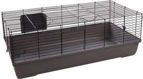  Narvas graužikams Flamingo Mobi, 117.5 cm x 58 cm x 42.5 cm, juoda sp./pilka sp.