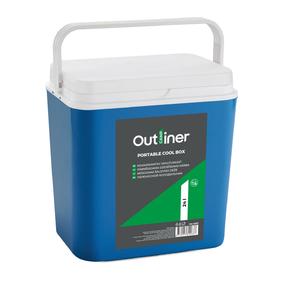 Šaltdėžė Outliner F1, mėlyna sp./balta sp., 39 x 24 cm, 24 l