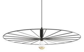 Valgusti rippuv Thoro Lighting Sirkel 60 TH.146, E27, 1 x 60 W, must v. / must v., 60 x 60 cm