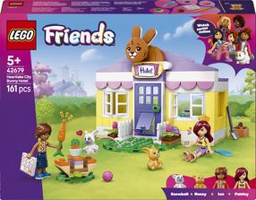 Konstruktors LEGO® Friends Hārtleikas pilsētas trušu viesnīca, rotaļu komplekts 42679, 161 gab.