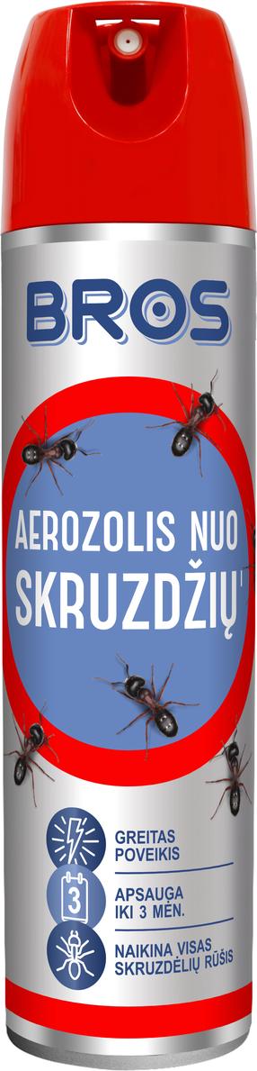 Aerozols Bros skudru iznīcināšanai 032, 150 ml