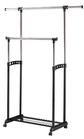 Riidestange Domoletti WU11, 90 - 170 cm, must v.