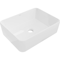 Vonios praustuvas Mexen Catia, keramika, 48 cm x 37 cm x 13 cm, balta sp.
