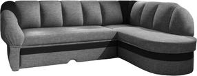 Kampinė sofa Benano Sawana 05, Soft 11, pilka sp./tamsiai pilka sp., dešininė, 180 x 250 cm x 85 cm