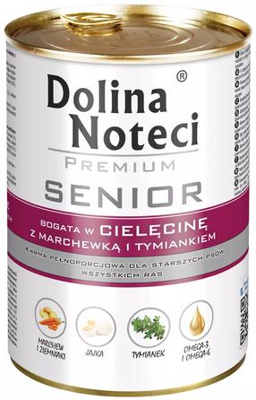 Влажный корм для собак Dolina Noteci Premium Senior, телятина, 0.4 кг