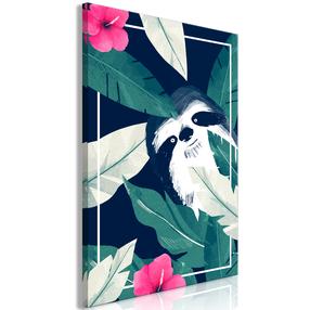 Reproduktsioon Artgeist Sloth in the Tropics KR42, 40 cm x 60 cm