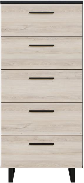 Atvilktņu bloks Forte SRBK311-C865, brūngans krās., 109.5 cm x 60.4 cm x 41.3 cm