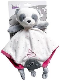 Migdukas, meškiukas Tulilo Milus Teddy Bear, balta sp./rožinė sp.