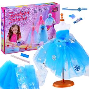 Šūšanas komplekts Jokomisiada Fashion Studio ZA4312, zila krās.
