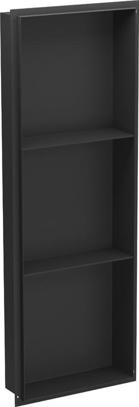Įleidžiama sieninė lentyna Mexen X-Wall-NR, 10 cm x 30 cm x 90 cm, juoda sp.