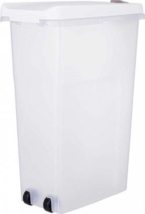 Lemmikloomatoidu säilituskast Trixie, 40 l, 61 cm x 27 cm x 45 cm, valge v.