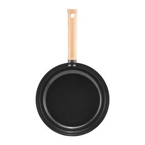 Сковорода Ambition Natural Qualum Ceramic, Ø 28 см, алюминий/дерево