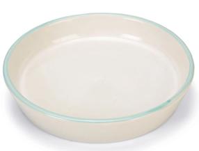 Dubenėlis gyvūnui Beeztees Zina, 0.2 l, 17.5 cm x 17.5 cm x 3.5 cm, mėlyna sp./balta sp.