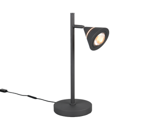Galda stāvlampas Trio Romeo 537010132, LED, 5W, melna krās./melna krās.