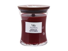 Свеча, ароматическая WoodWick Cinnamon Chai, 60 час, 275 г, красный цв.