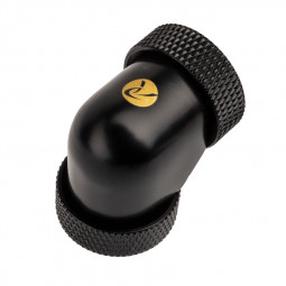 Ühendus Raijintek PELIAS D140906 14mm 90°, must v., 6 tk