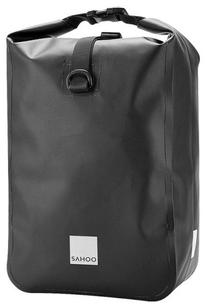 Dviračio krepšys Sahoo Bicycle Trunk Bag 142096, polivinilchloridas (pvc), juoda sp.