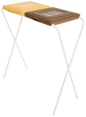 Стенд для сортировки мусора Jotta Flipo, 2x120 л, многоцветный