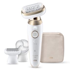 Epilators Braun Silk•épil 9 SES9-060 3D, zelta krās./balta krās.