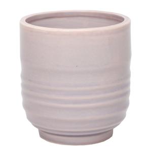 Puķu pods 700PI, keramika, Ø 9 cm, gaiši rozā krās.